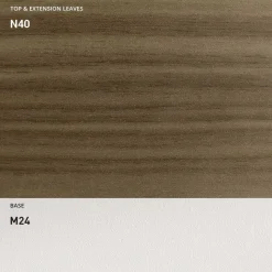 Tavolo Pranzo Allungabile 190 cm Metallo e Legno Made in Italy - Euclideo