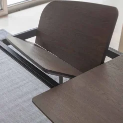 Tavolo Pranzo Allungabile fino a 170 cm in Legno Impiallacciato - Nutello