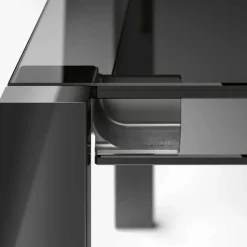 Tavolo Pranzo Allungabile Fino a 280 cm con Piano in Vetro Made in Italy - Melo