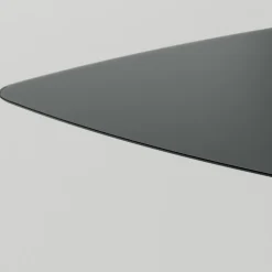 Tavolo Pranzo con Piano Quadrato in Vetro e Base in Legno Made in Italy - Kuadro