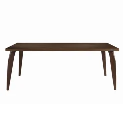 Tavolo Pranzo Struttura e Piano in Legno Massello Made in Italy - Giustino