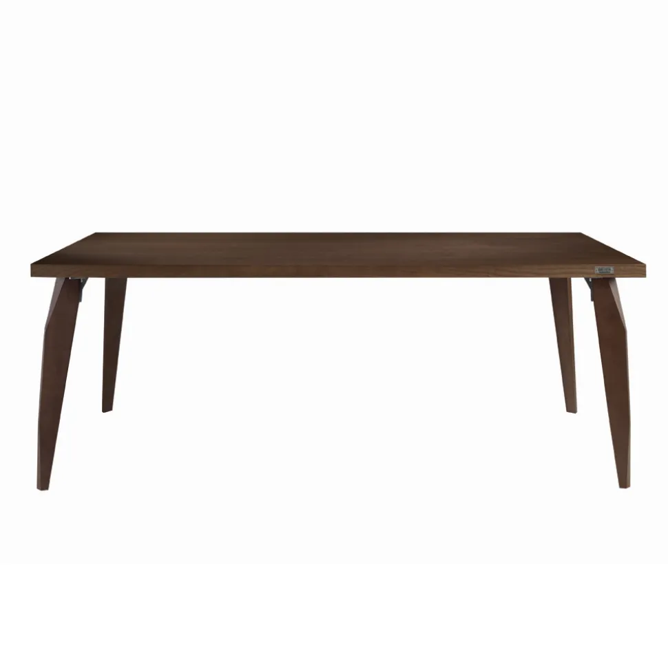 Tavolo Pranzo Struttura e Piano in Legno Massello Made in Italy - Giustino