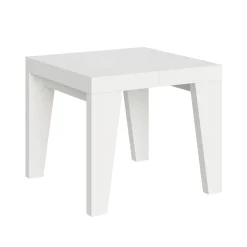 Tavolo Quadrato Allungabile a 246 cm in Legno Made in Italy - Fiore