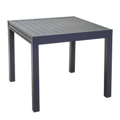 Tavolo Quadrato Allungabile a 180 cm Realizzato in Alluminio - Pennarello
