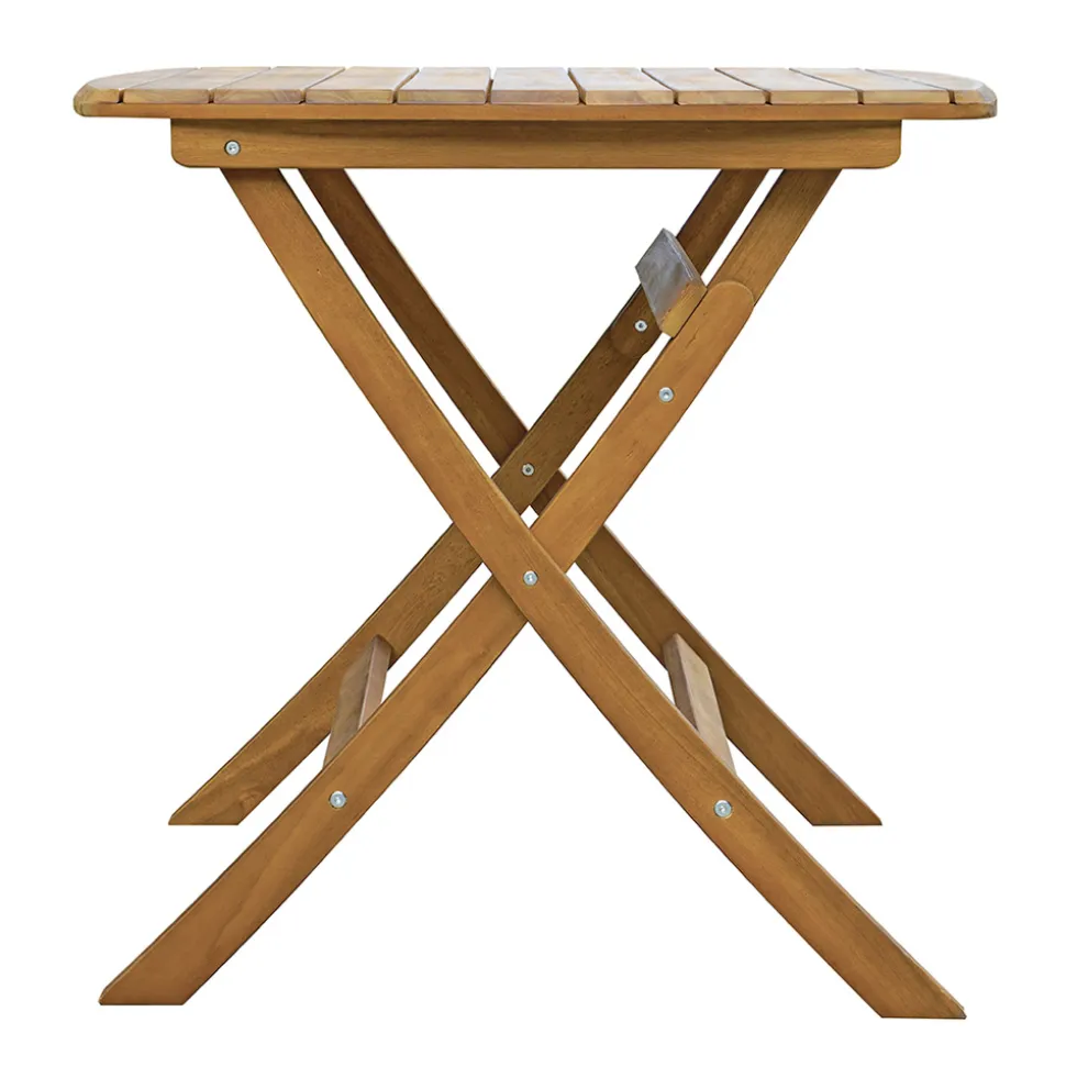 Tavolo Quadrato da Esterno Realizzato in Legno di Acacia - Tramonto