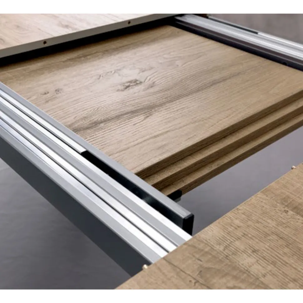 Tavolo Rettangolare Allungabile a 300 cm o 340 cm in laminato - Passoa