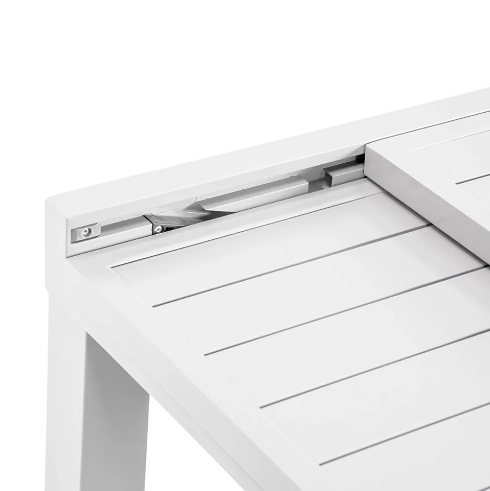 Tavolo Rettangolare Allungabile a 210 cm Realizzato in Alluminio - Pennarello