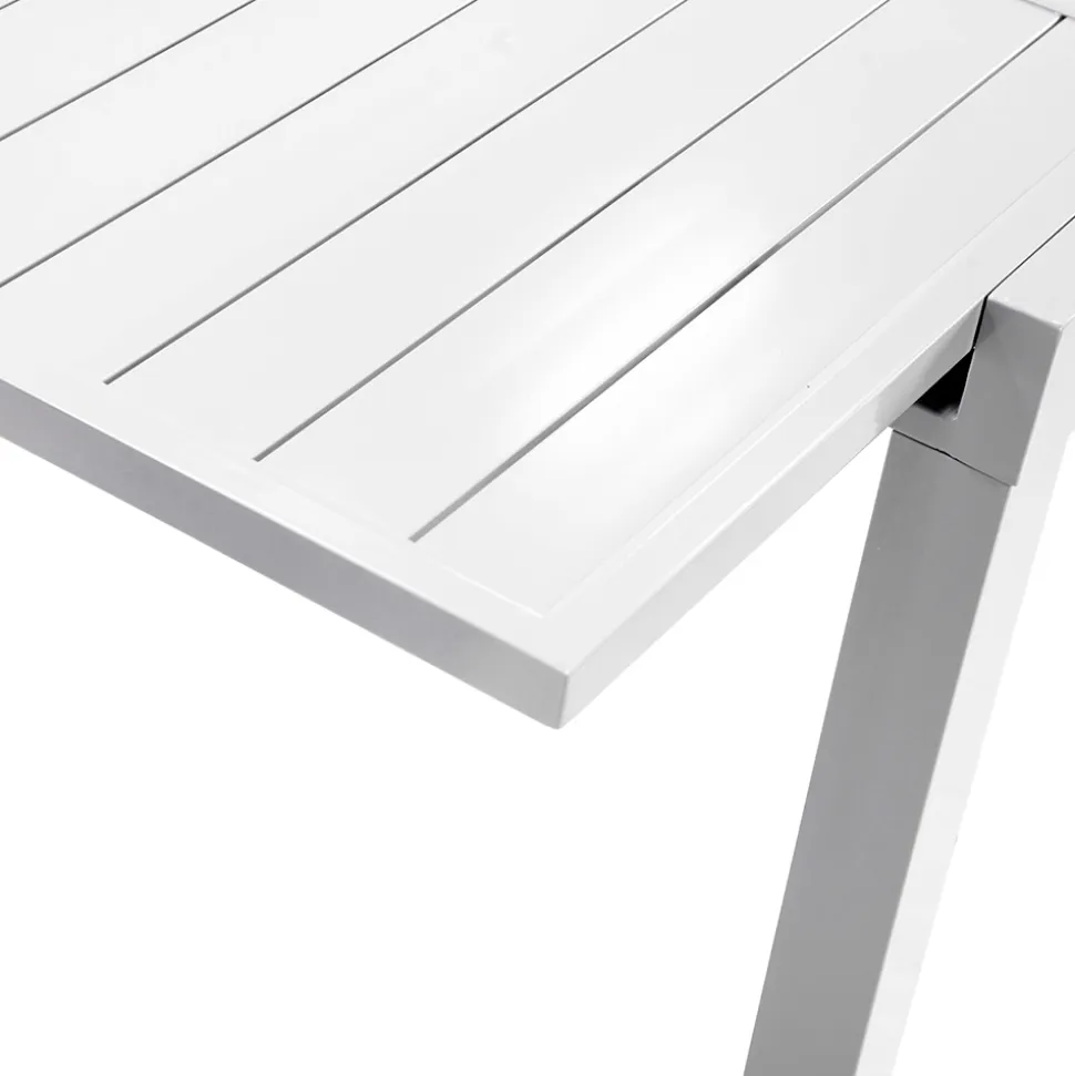 Tavolo Rettangolare Allungabile a 210 cm Realizzato in Alluminio - Pennarello
