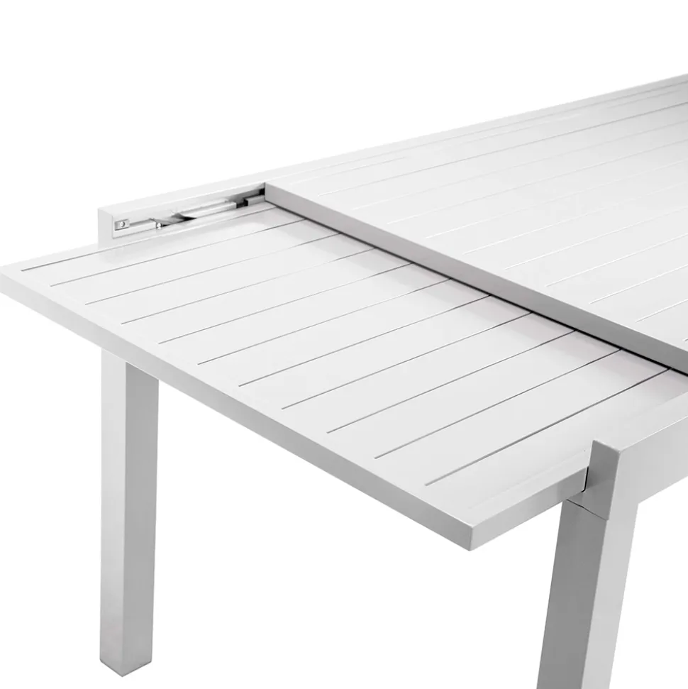 Tavolo Rettangolare Allungabile a 210 cm Realizzato in Alluminio - Pennarello