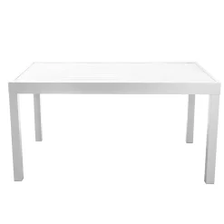 Tavolo Rettangolare Allungabile a 210 cm Realizzato in Alluminio - Pennarello