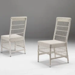Tavolo Rettangolare da Giardino con 2 Poltroncine e 4 Sedie - Gigi