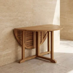 Tavolo Richiudibile da Giardino in Teak – Yggdrasil
