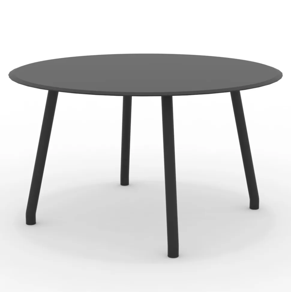Tavolo Rotondo 130 cm da Esterno in Alluminio di Diverse Finiture - Risplendente
