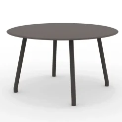 Tavolo Rotondo 130 cm da Esterno in Alluminio di Diverse Finiture - Risplendente