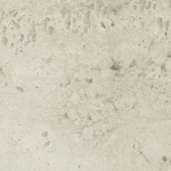 Tavolo Rotondo da Esterno in Ceramica Travertino Chiaro Made in Italy - Pegaso