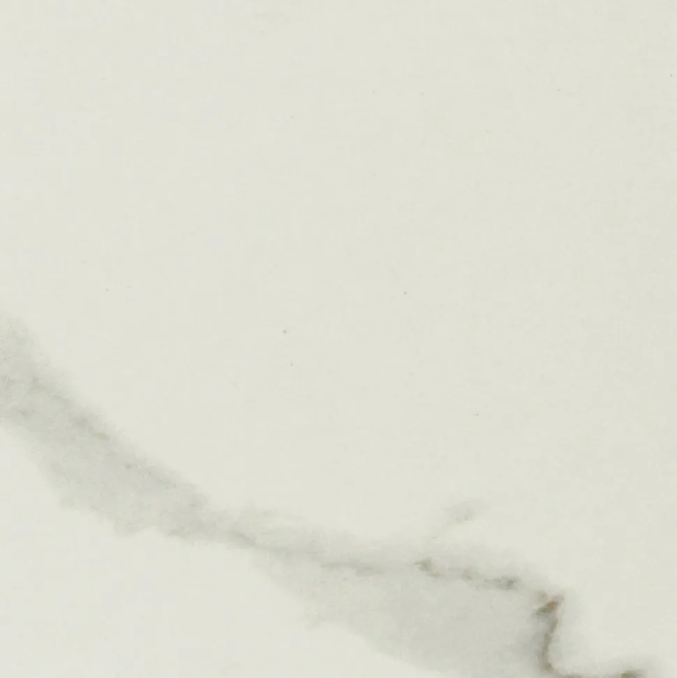 Tavolo Rotondo da Esterno in Ceramica Calacatta Oro Made in Italy - Pegaso