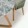Tavolo Rotondo da Esterno in Ceramica Iconic Ciprus Made in Italy - Pegaso