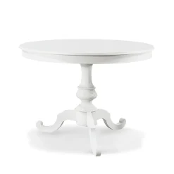 Tavolo Rotondo da Soggiorno Allungabile in Legno Made in Italy - Vittoria