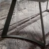 Tavolo Sala da Pranzo con Piano in Rovere Scortecciato Made in Italy - Pinocchio