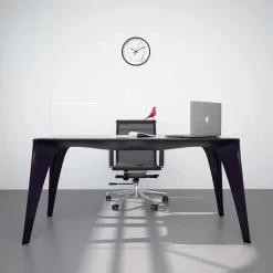 Tavolo scrivania di design moderno prodotto in Italia, Pomarolo