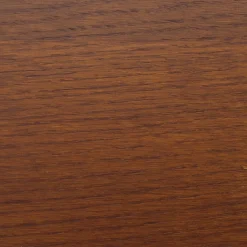 Tavolo Tulip Eero Saarinen H 74 Ovale in Rovere Tinto Noce Scuro Made in Italy - Scarlet