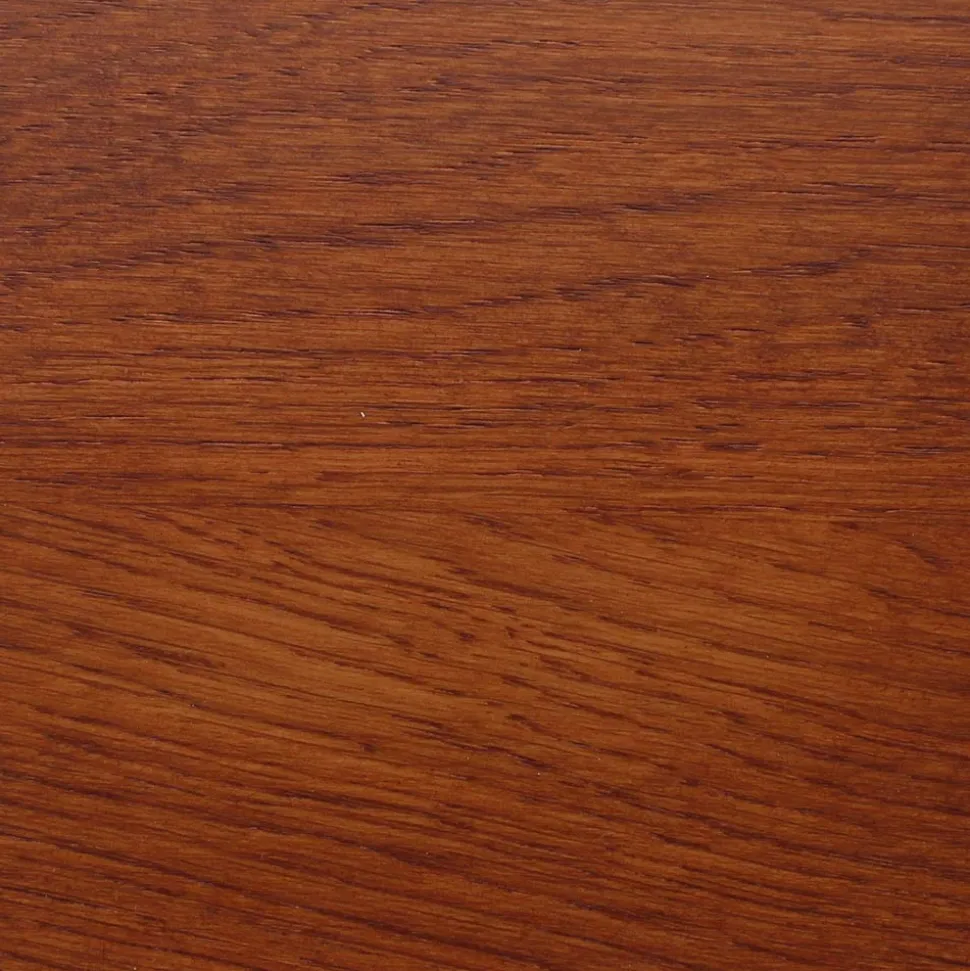 Tavolo Tulip Eero Saarinen H 74 Ovale in Rovere Tinto Ciliegio Made in Italy - Scarlet