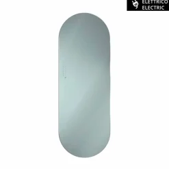 Termoarredo design elettrico in vetro temperato Brian, made in Italy