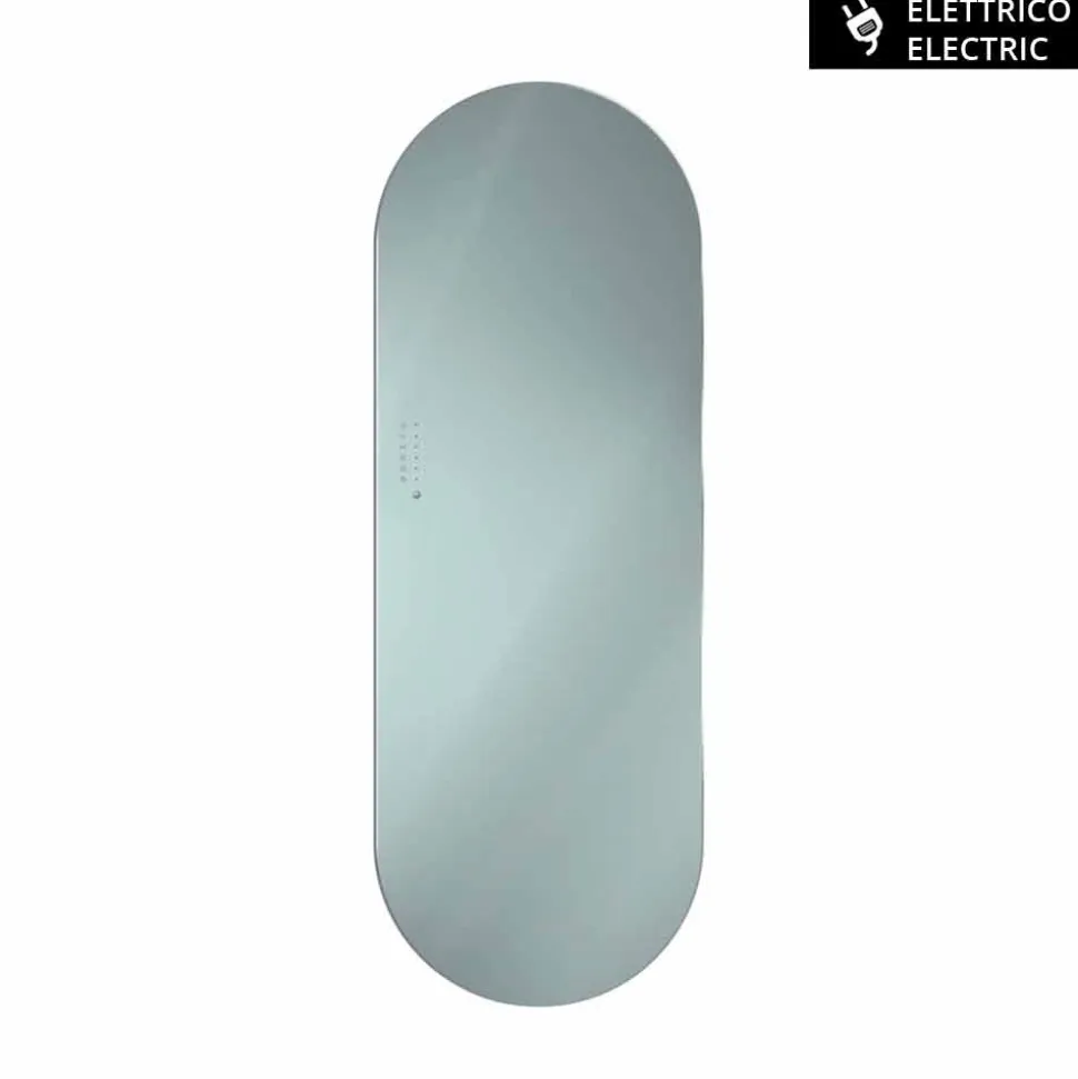 Termoarredo design elettrico in vetro temperato Brian, made in Italy