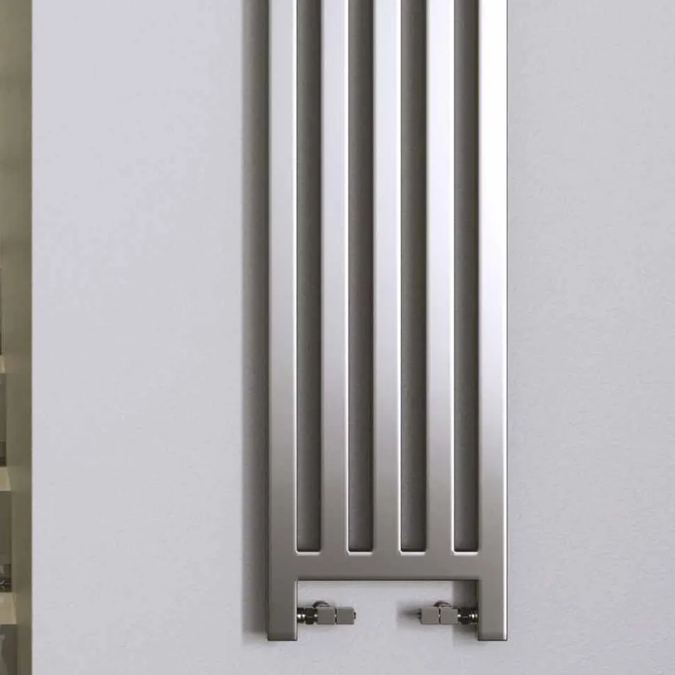 Termoarredo elettrico cromato di design New Dress by Scirocco H