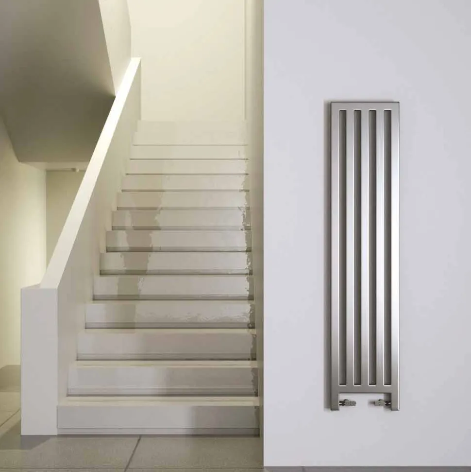 Termoarredo elettrico cromato di design New Dress by Scirocco H