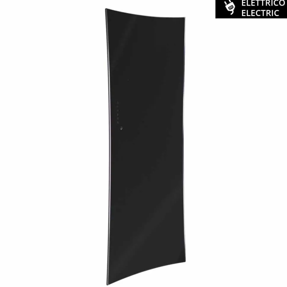 Termoarredo elettrico da parete in vetro temperato Barry