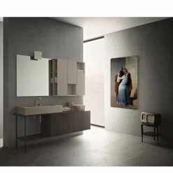 Termoarredo elettrico design moderno personalizzabile con foto Jonny