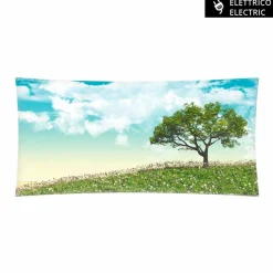 Termoarredo elettrico di design con foto in vetro temperato Barry