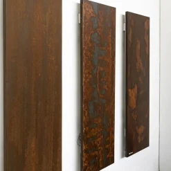 Termoarredo Elettrico in Polvere di Marmo Italiano Effetto Corten - Linee