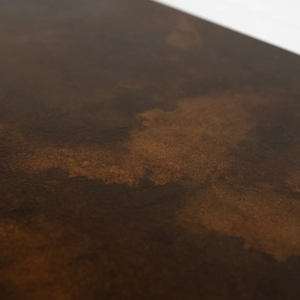 Termoarredo Elettrico in Polvere di Marmo Italiano Effetto Corten - Linee
