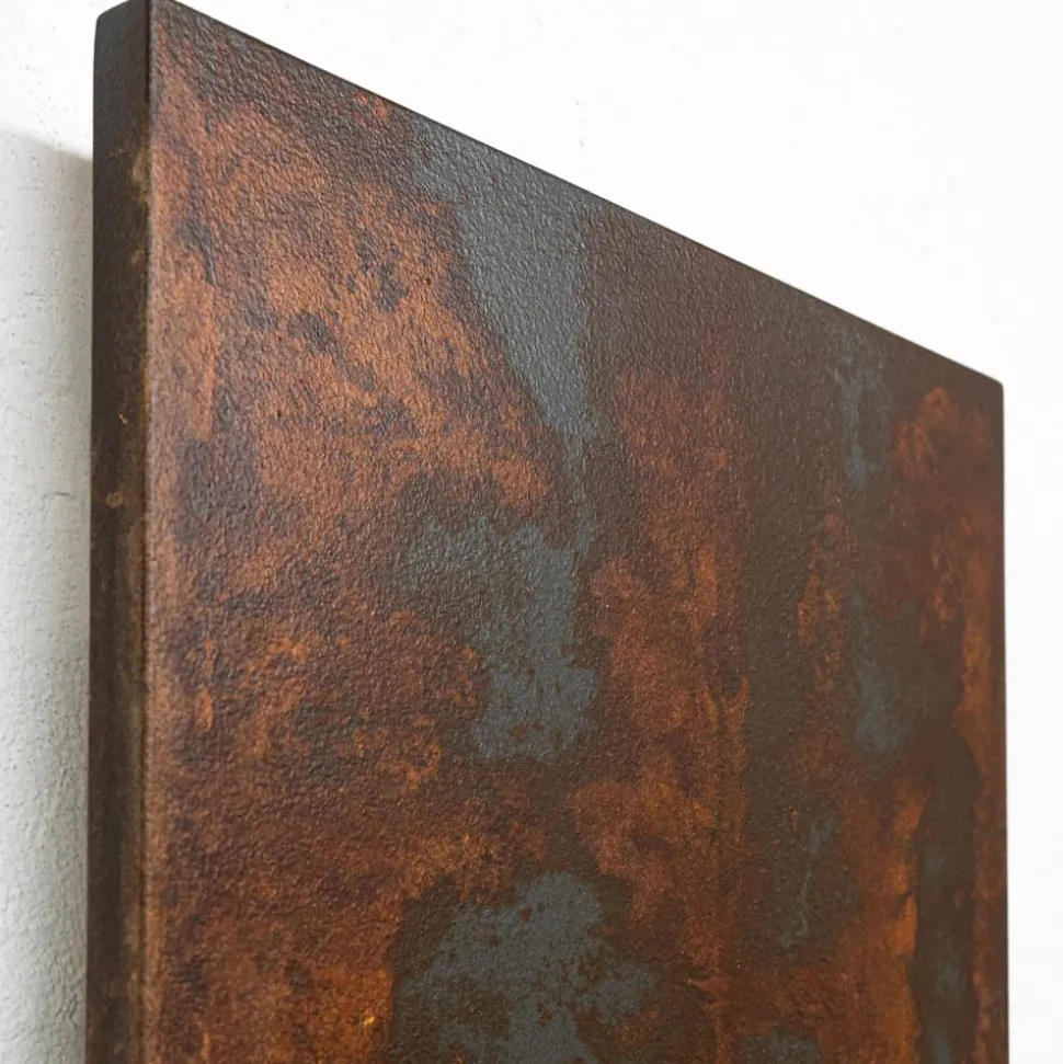 Termoarredo Elettrico in Polvere di Marmo Italiano Effetto Corten - Linee