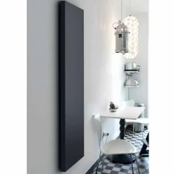 Termoarredo elettrico verticale con cover in acciaio Scirocco H Light