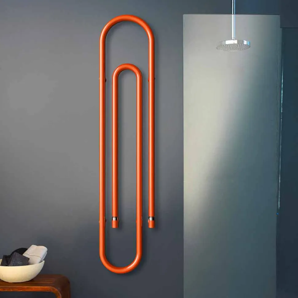 Termoarredo graffetta elettrico colorato moderno Graffe by Scirocco H
