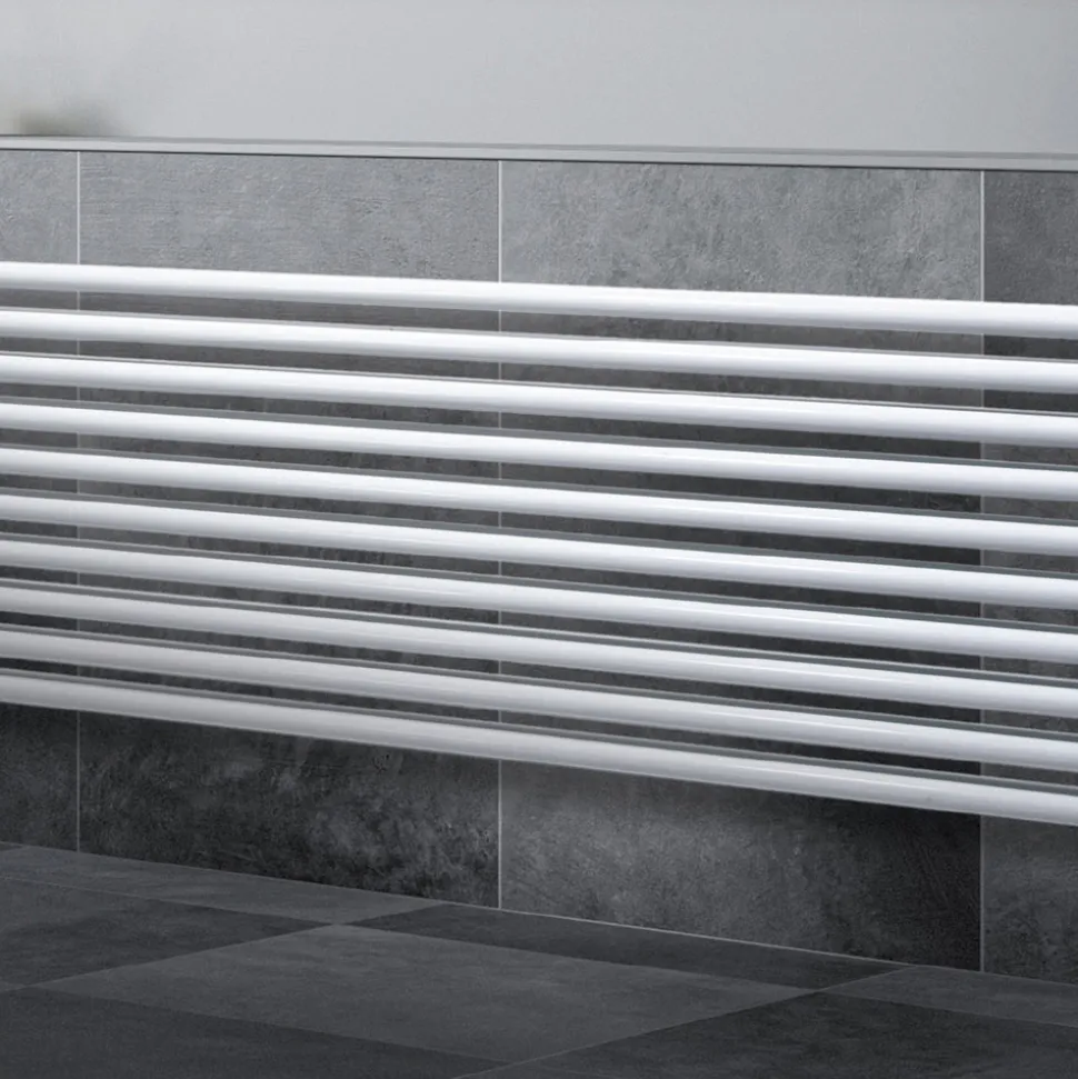 Termoarredo Idraulico con Doppia Serie di Elementi Orizzontali Made in Italy - Strega