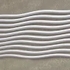 Termoarredo Idraulico con Elementi Orizzontali Curvati Made in Italy - Zucchero