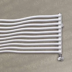Termoarredo Idraulico con Elementi Orizzontali Curvati Made in Italy - Zucchero