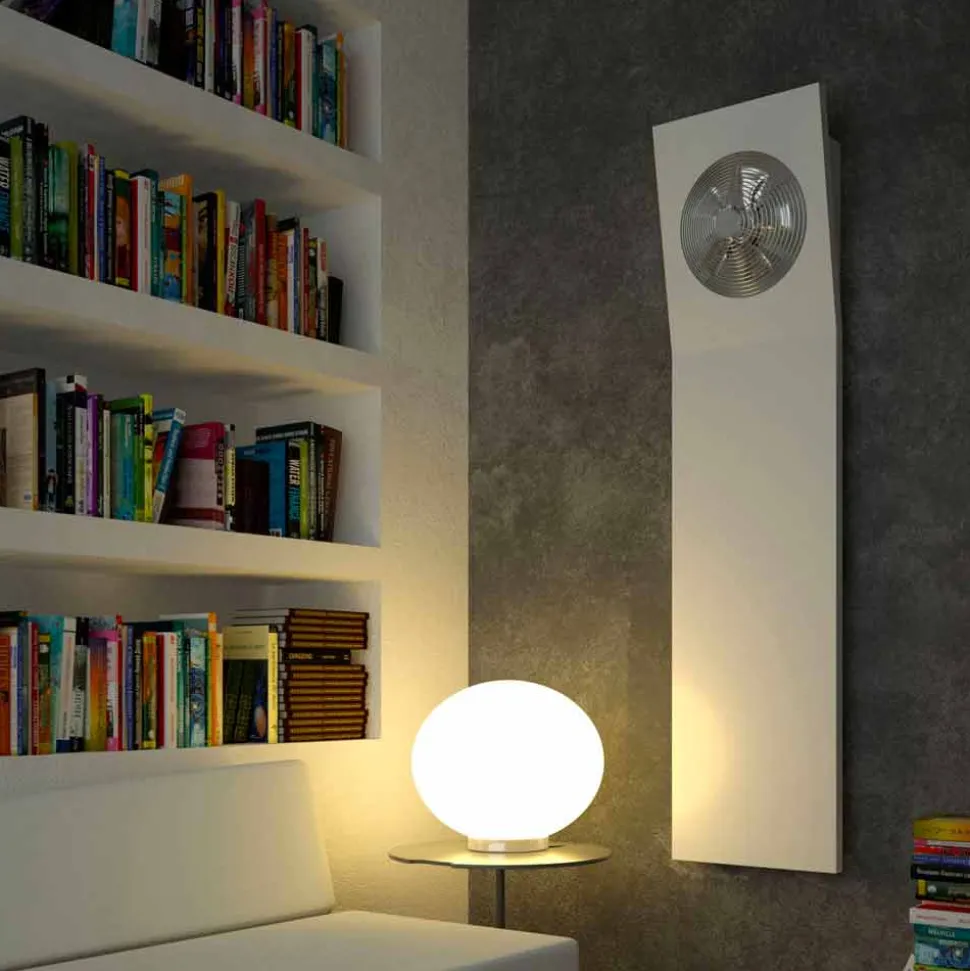Termoarredo idraulico di design con ventilatore Aria by Scirocco H