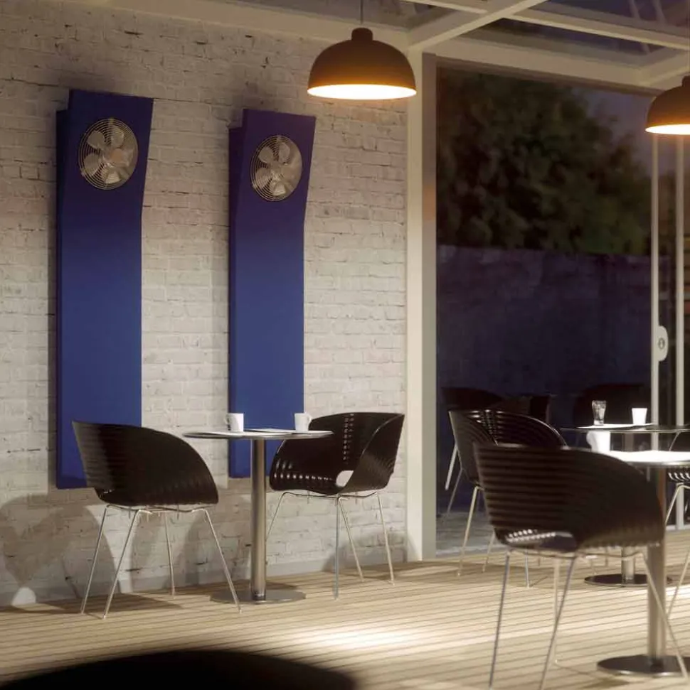 Termoarredo idraulico di design con ventilatore Aria by Scirocco H