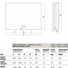 Termoarredo idraulico di design, cover in acciaio, Scirocco H Light