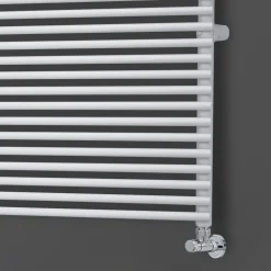 Termoarredo Idraulico in Acciaio con Singola Sezione di Elementi Made in Italy - Cestino