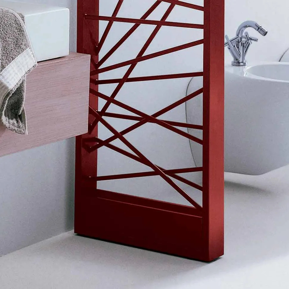 Termoarredo idraulico in acciaio,stile metropolitano Mikado Scirocco H