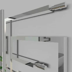 Termoarredo idraulico in acciaio inox spazzolato Snake by Scirocco H