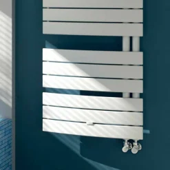 Termoarredo idraulico in acciaio verniciato bianco Sail Scirocco H