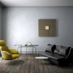 Termoarredo idraulico quadrato design made in Italy Square Scirocco H