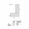 Termoarredo lego colorato elettrico moderno, Brick by Scirocco H